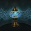 Orientální skleněná mozaiková lampa Antalya - stolní