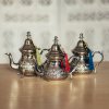 Arabská konvice na čaj Fatima 450ml - stříbrná
