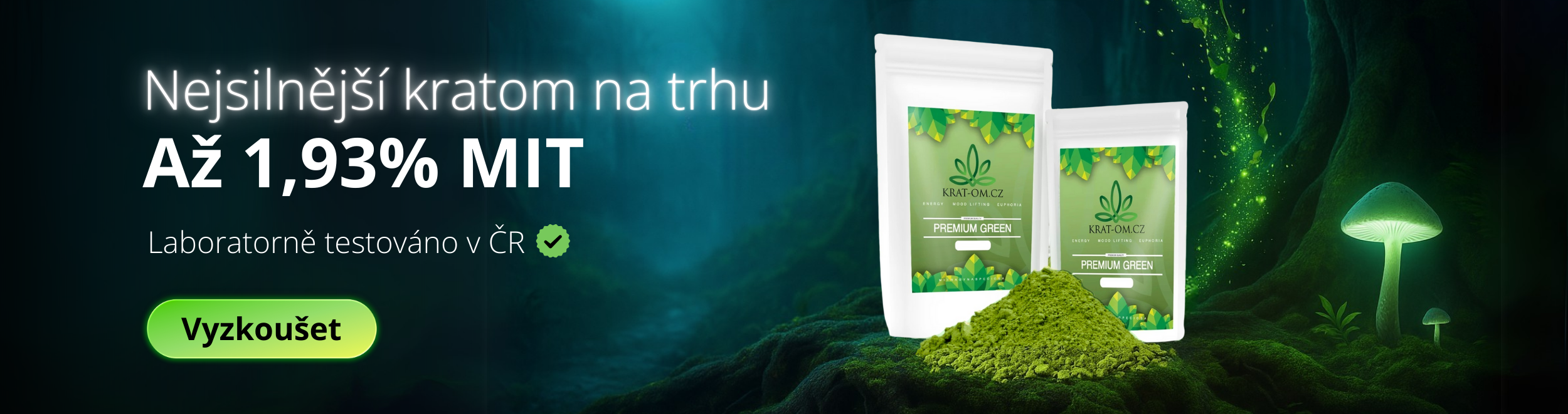 Nejsilnější kratom na trhu - laboratorně testováno v ČR