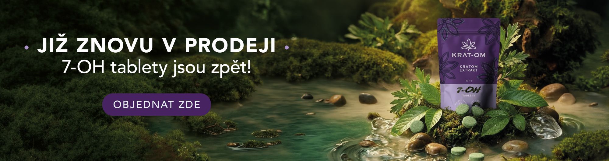 7-OH tablety opět v prodeji