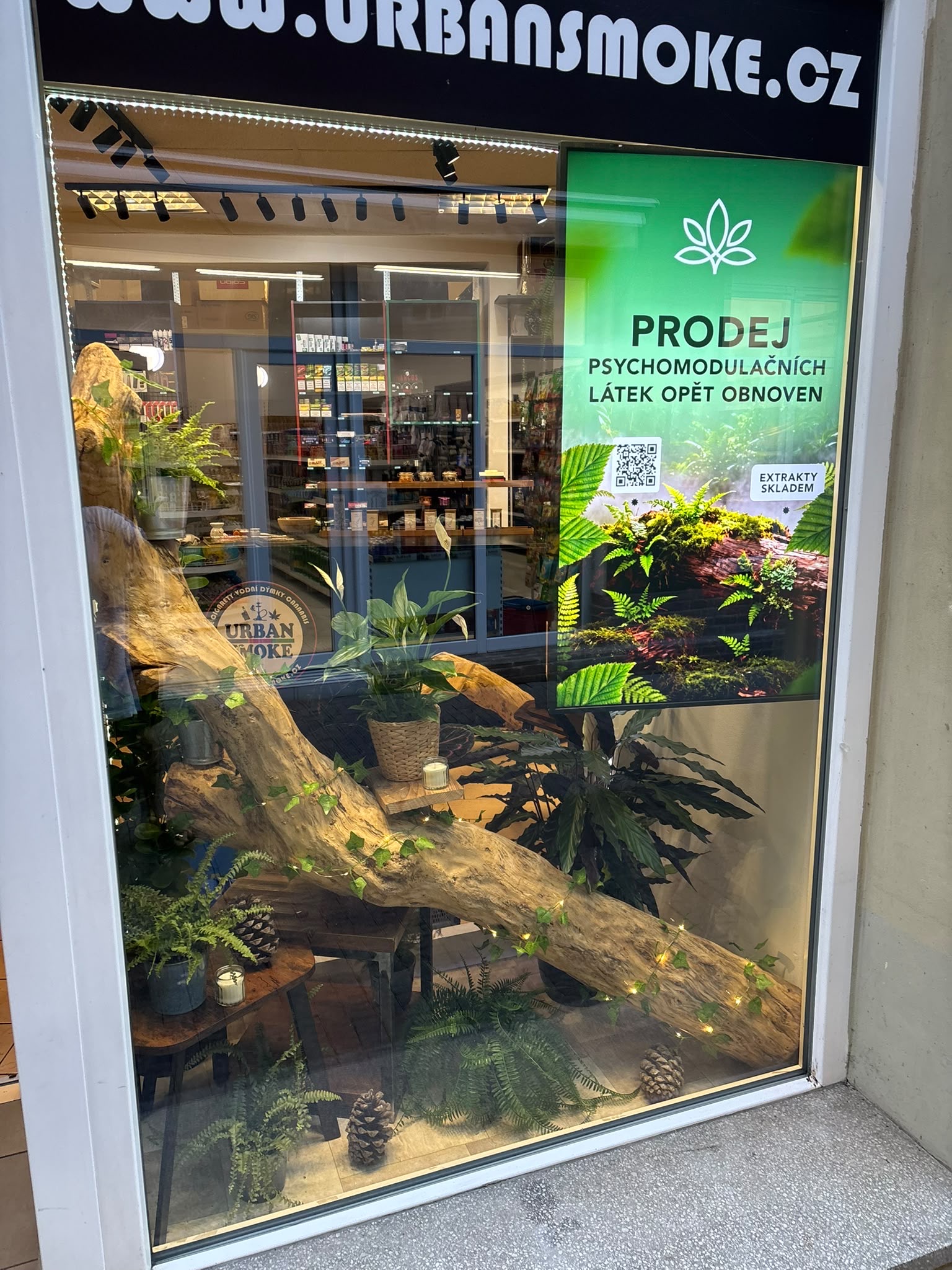Kratom prodejna Ústí nad Labem – interiér 1