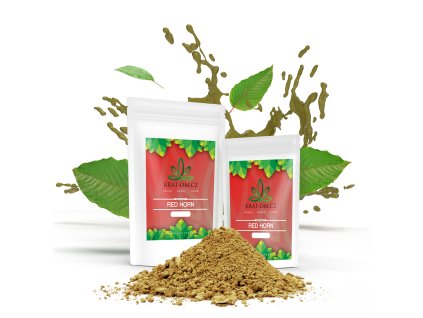 Červený Kratom Red Horn