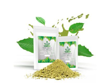 Bílý Kratom White Thai (Hmotnost 75 g + 15 g)