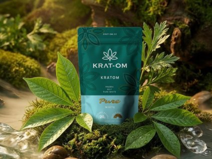 Bílý kratom Pure White vizuál