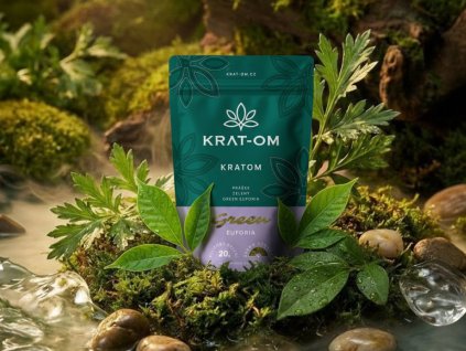 Zelený kratom Green Euforia vizuál
