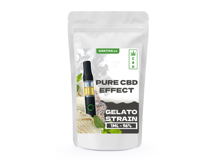 CBD Cartridge 1 ml 96 % Gelato
