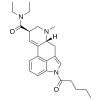 1V-LSD – chemická struktura