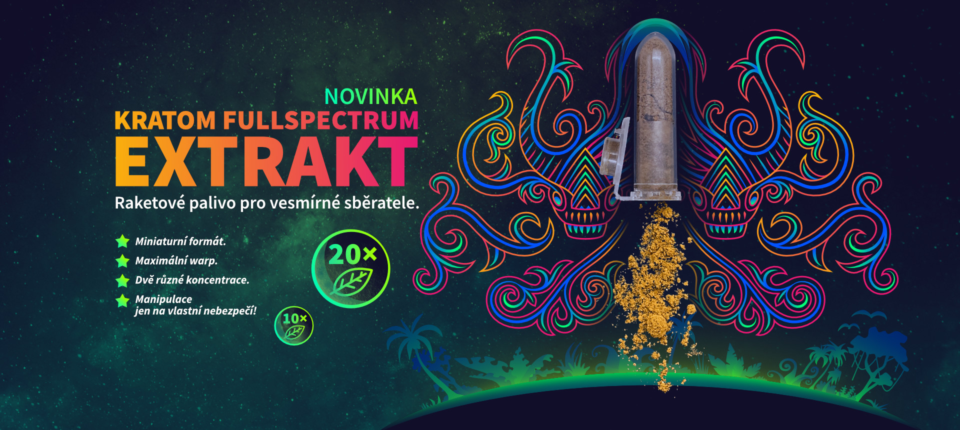 Extrakt kratom novinka