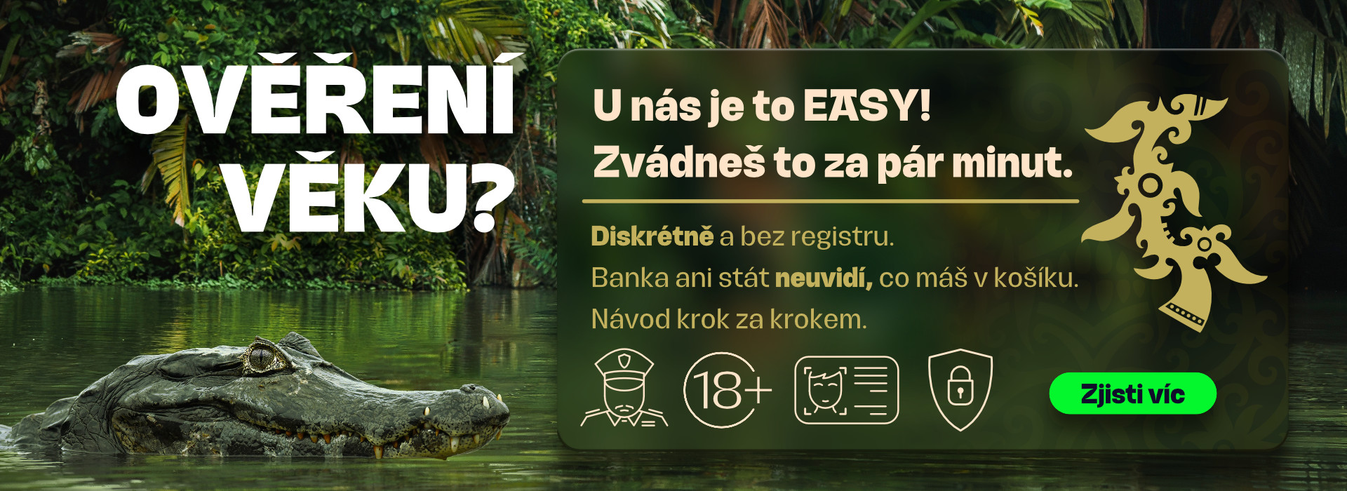 Při nákupu kratomu je potřeba ověřit věk. U nás je to otázka pár kliknutí. Diskrétně a bez registru. Banka ani stát neuvidí, co máš v košíku. Podrobný návod jak na to nalezneš zde.