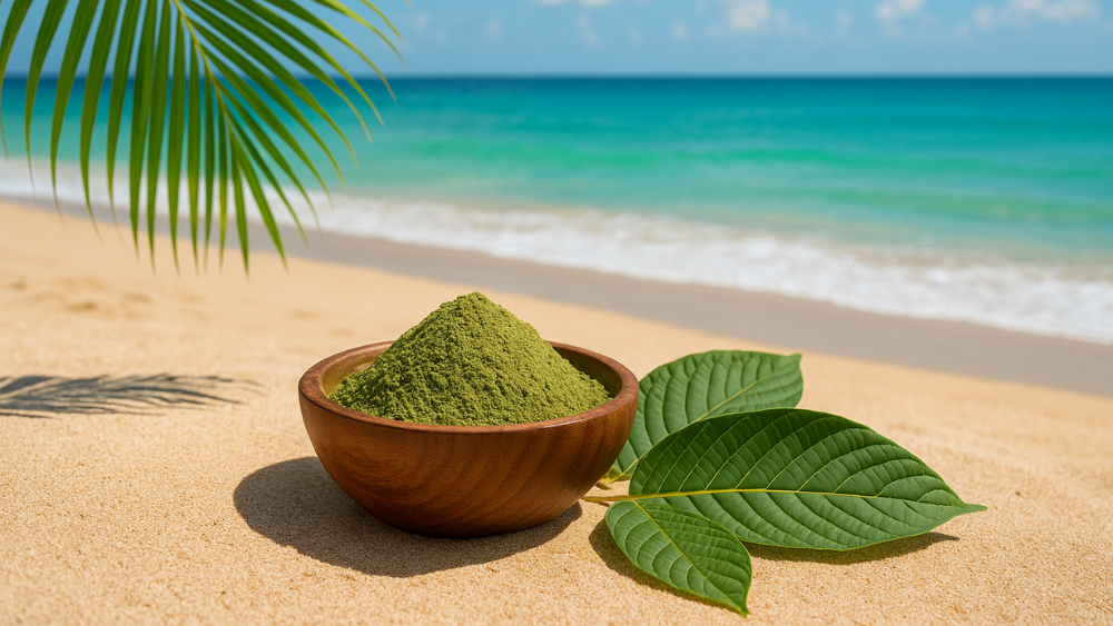 Jak (ne)užívat kratom na dovolené: Průvodce zodpovědným užíváním v horkých dnech