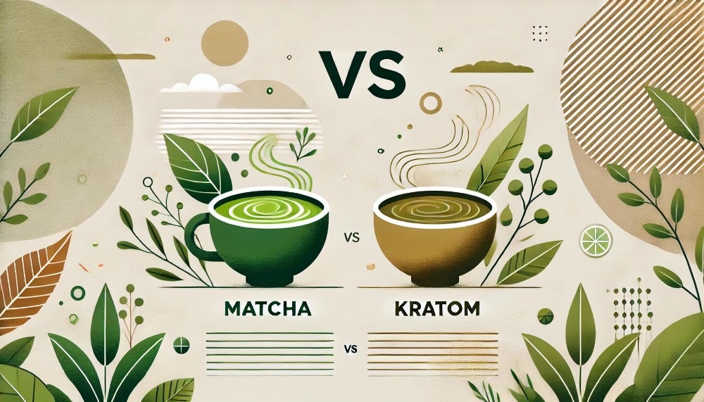 Matcha vs. kratom: Co vám sedne více?