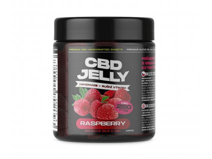 CBD Jelly 250 mg - želé malina
