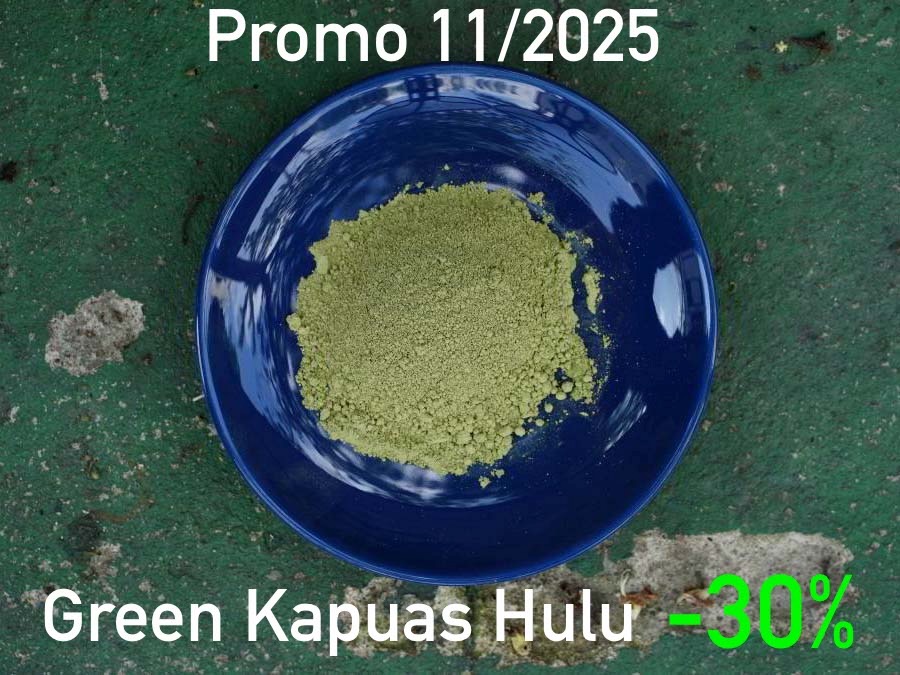 November Green Kapuas Hulu Kratom Promo