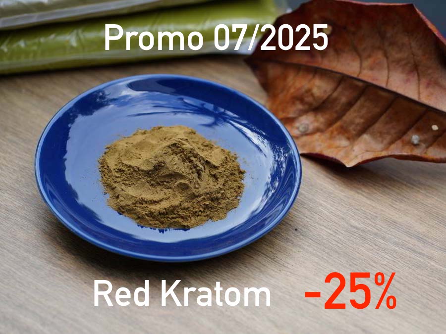 July Red kratom promo