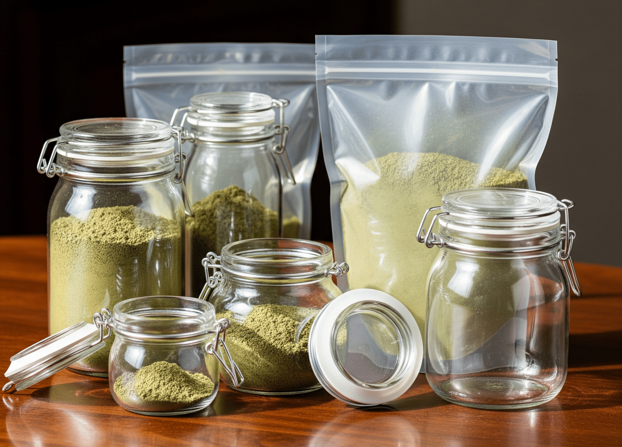 Skladování Kratomu: Klíč k zachování čerstvosti a maximální síly