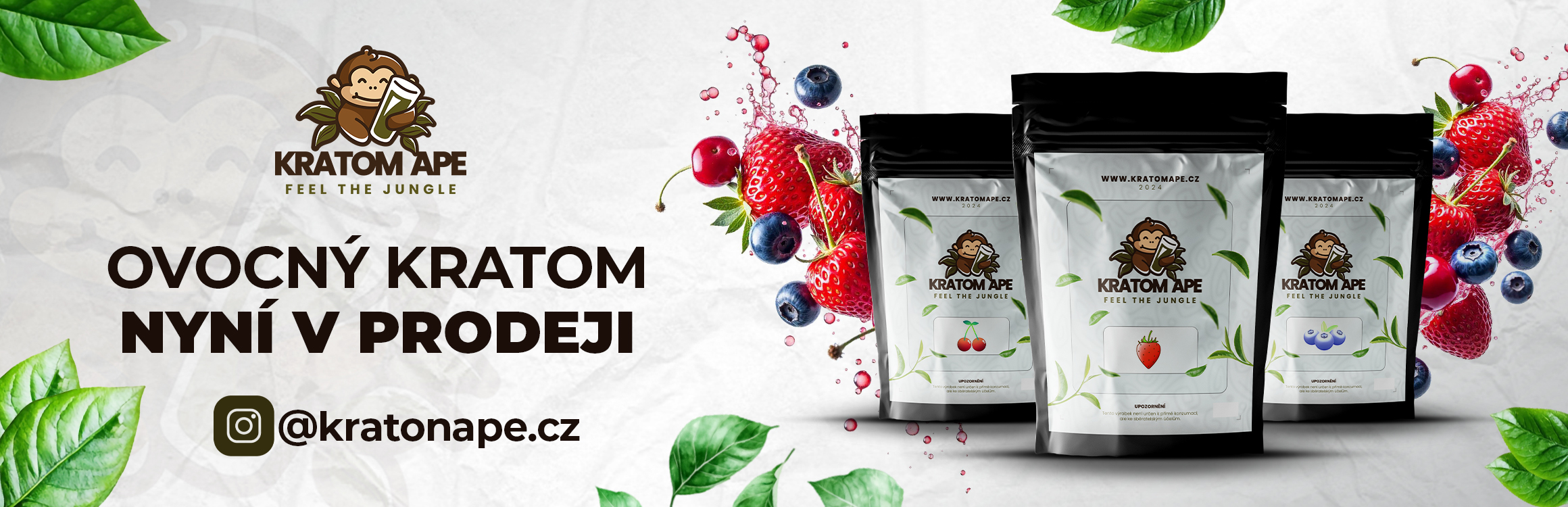 OVOCNÝ KRATOM NYNÍ V PRODEJI