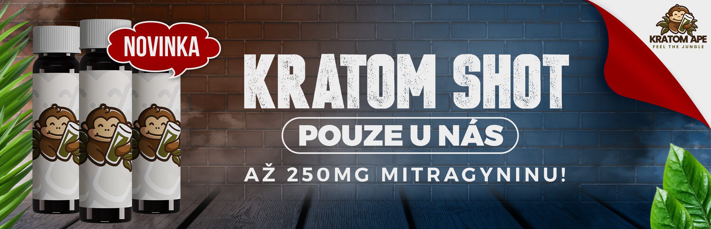 Vyzkoušejte náš NOVÝ kratomový shot, teď za zvýhodněnou cenu!