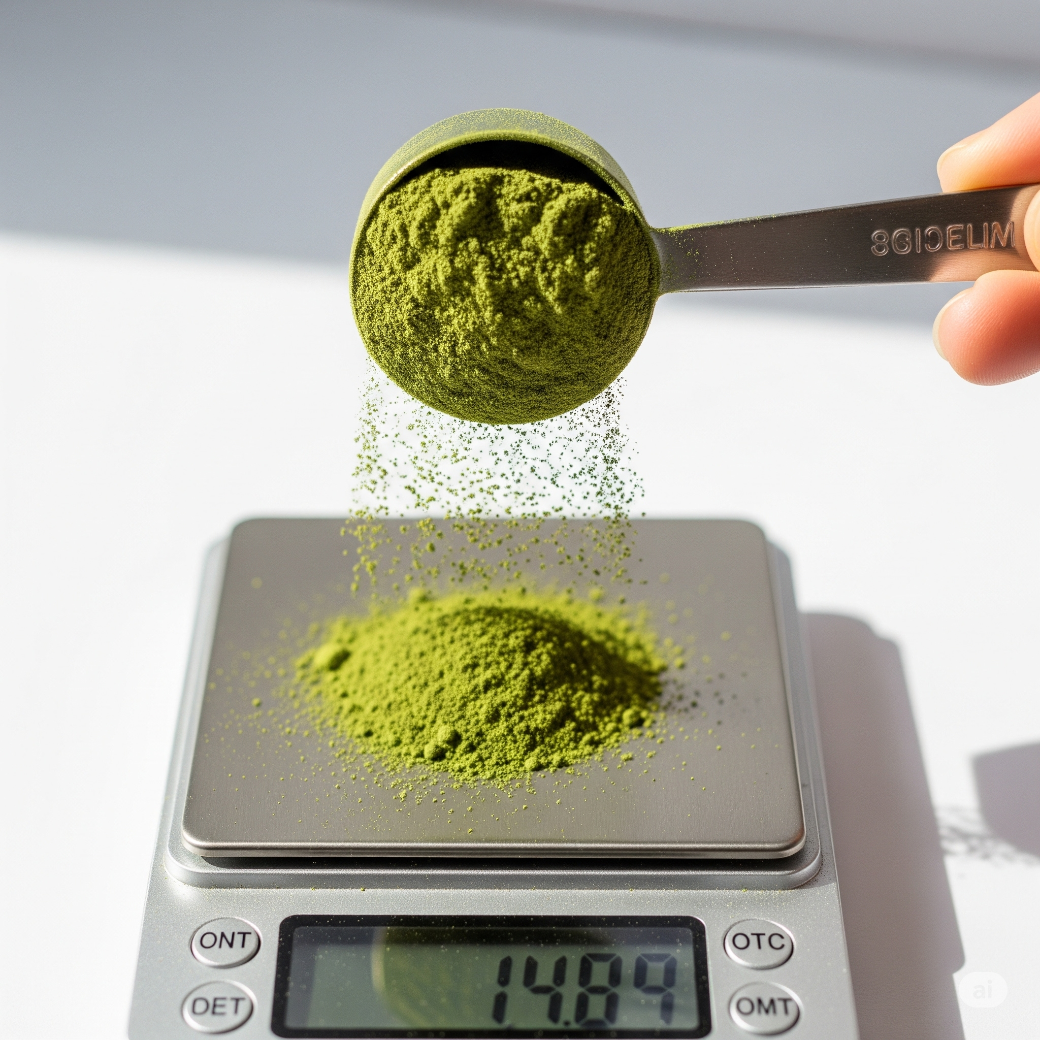 Přesnost při sbírání kratomu Přesné měření kratomu na digitální váze pro sběratelské účely