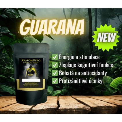 Guarana + kofein 30% extrakt