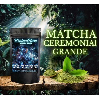 Matcha Ceremoniál Grande – prémiová kvalita pro tvoje tělo i mysl