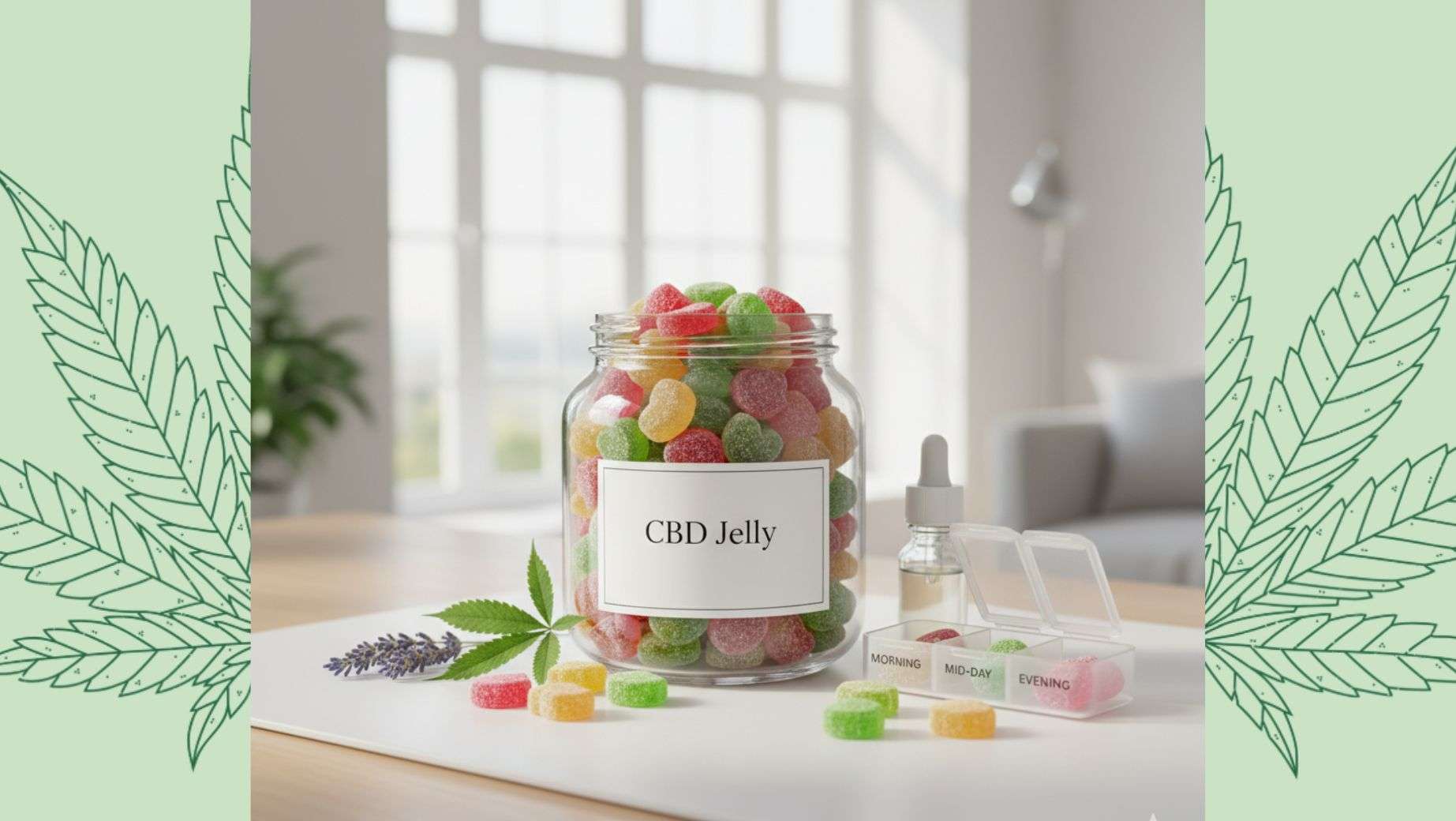 CBD bonbóny: užívání, dávkování a účinky