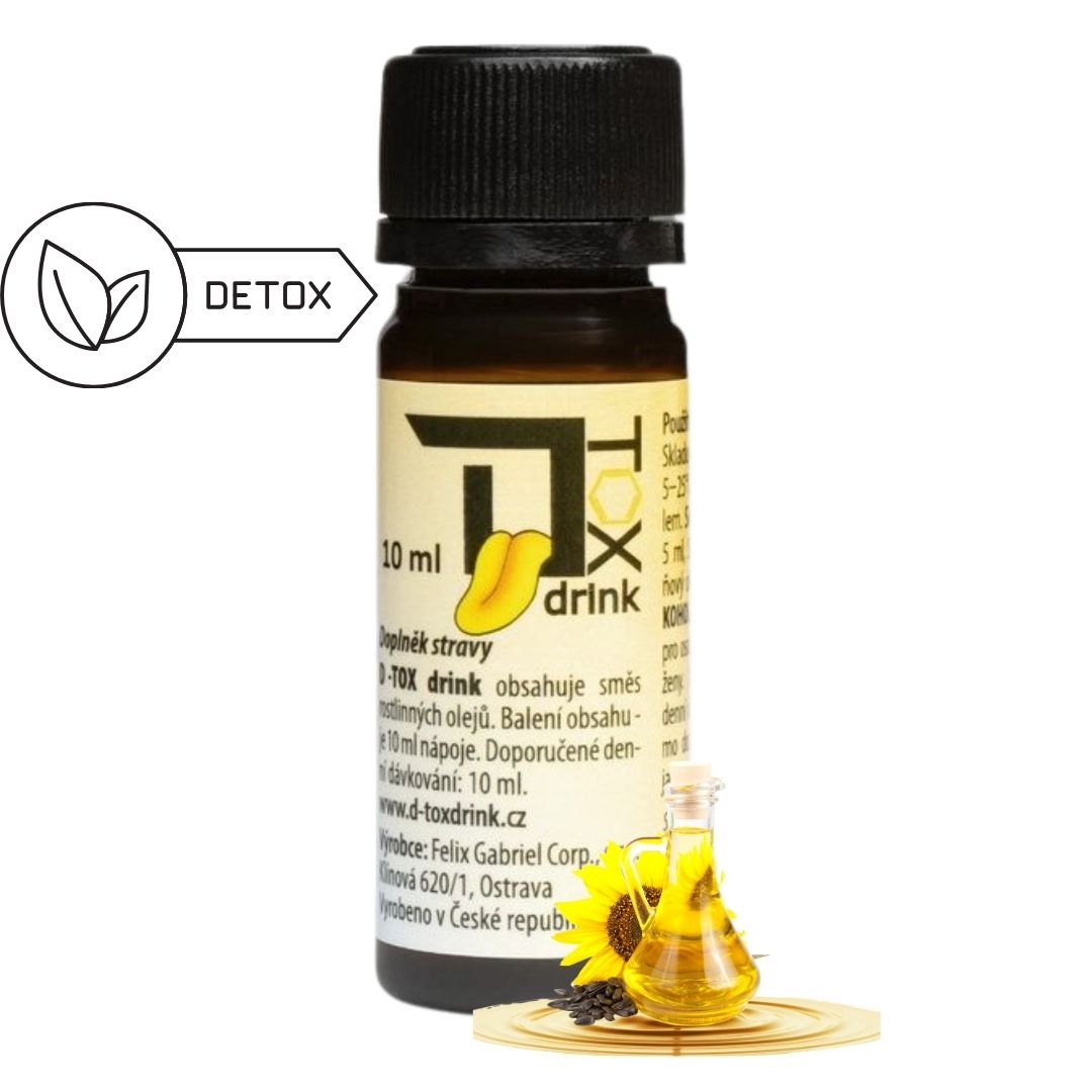 D-TOX drink účinné oleje