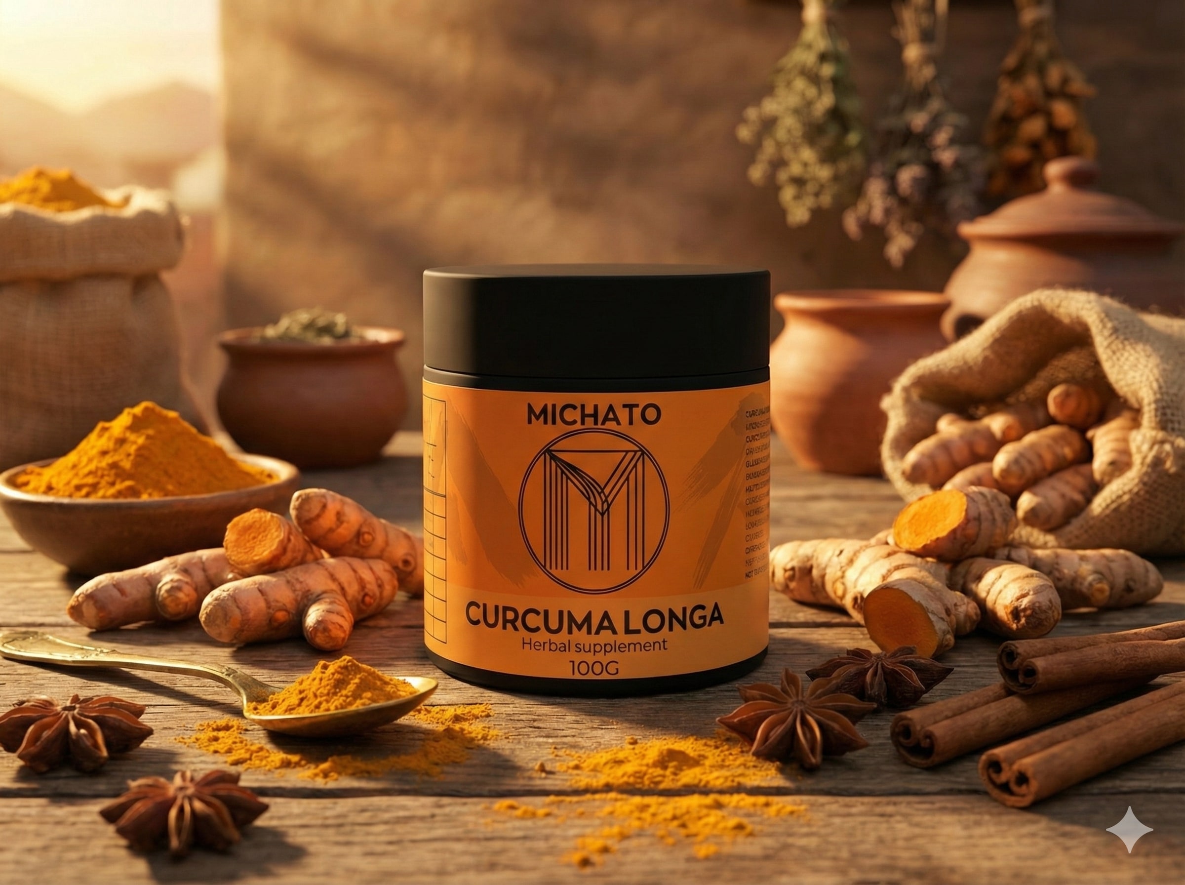 Namletá kurkuma prášek