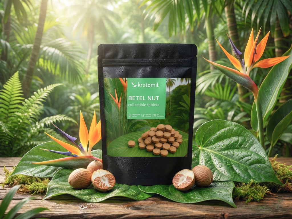 Betel Nut sběratelský botanický exemplář