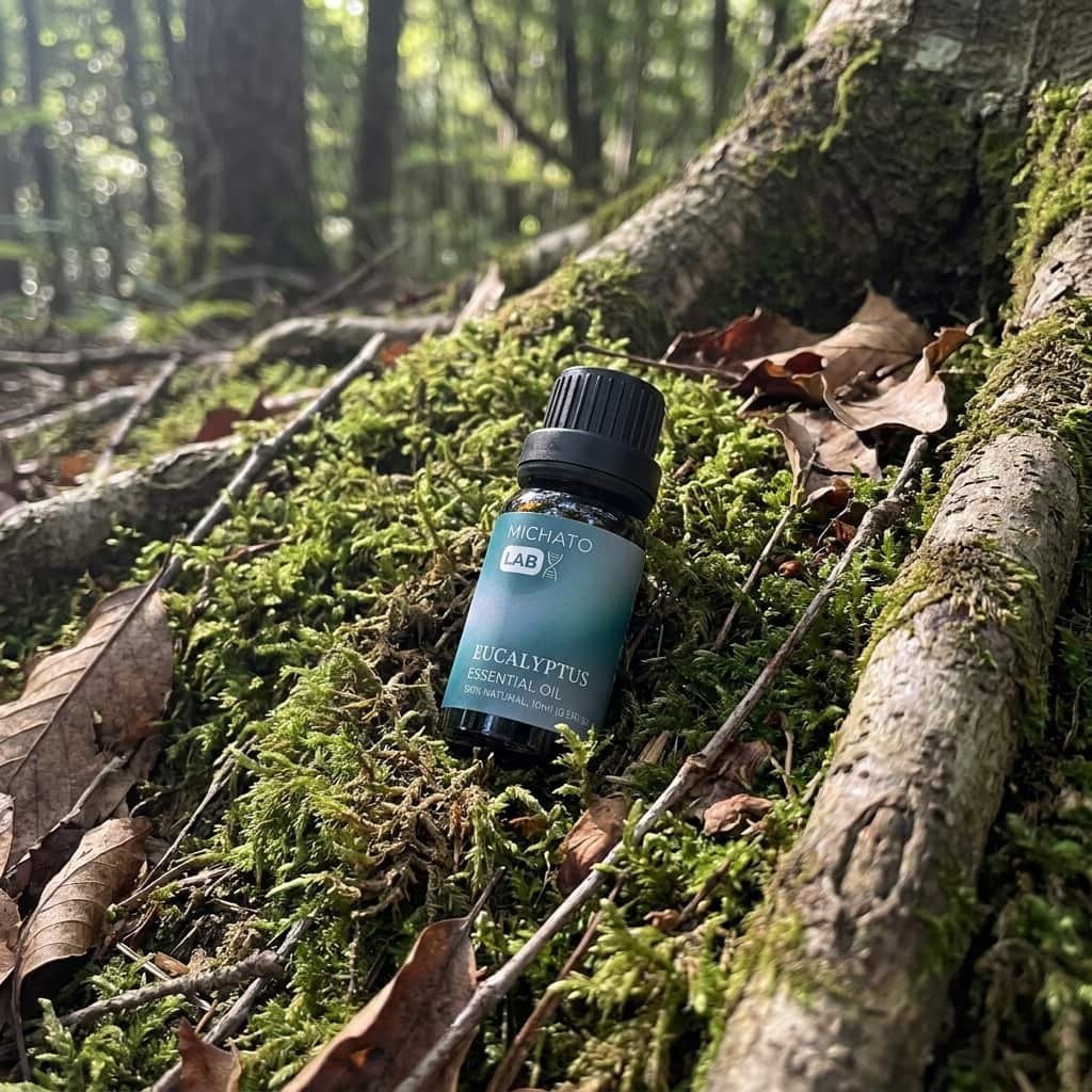 Esenciální olej Eukalyptus 10 ml v tmavé skleněné lahvičce