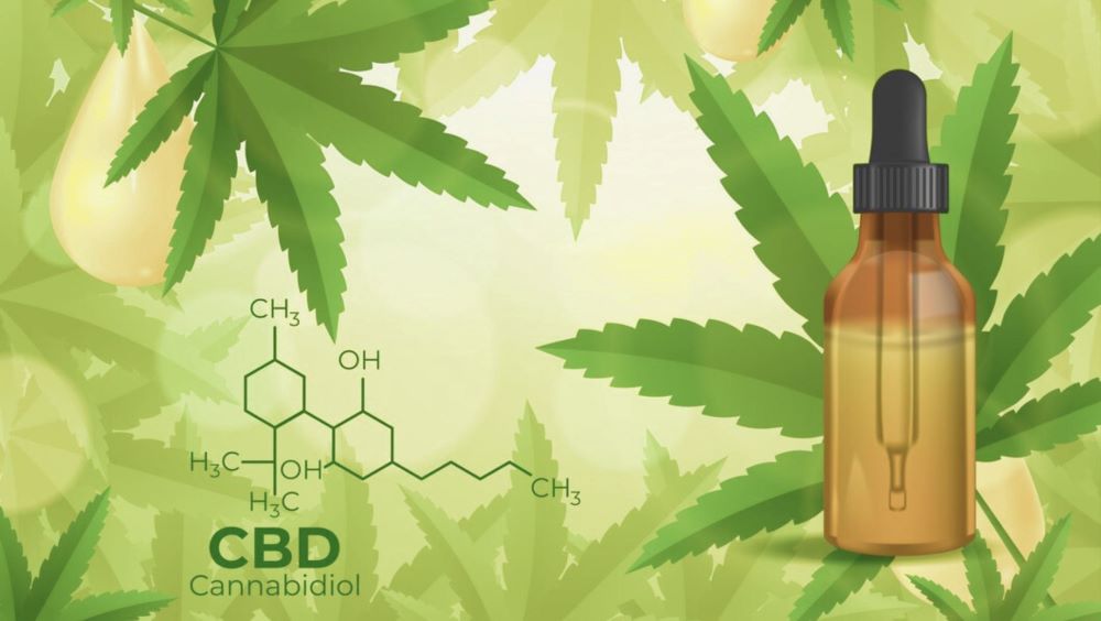 CBD chemický vzorec