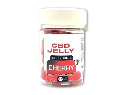 CBD Jelly 200mg Cherry – Ovocné želé s CBD