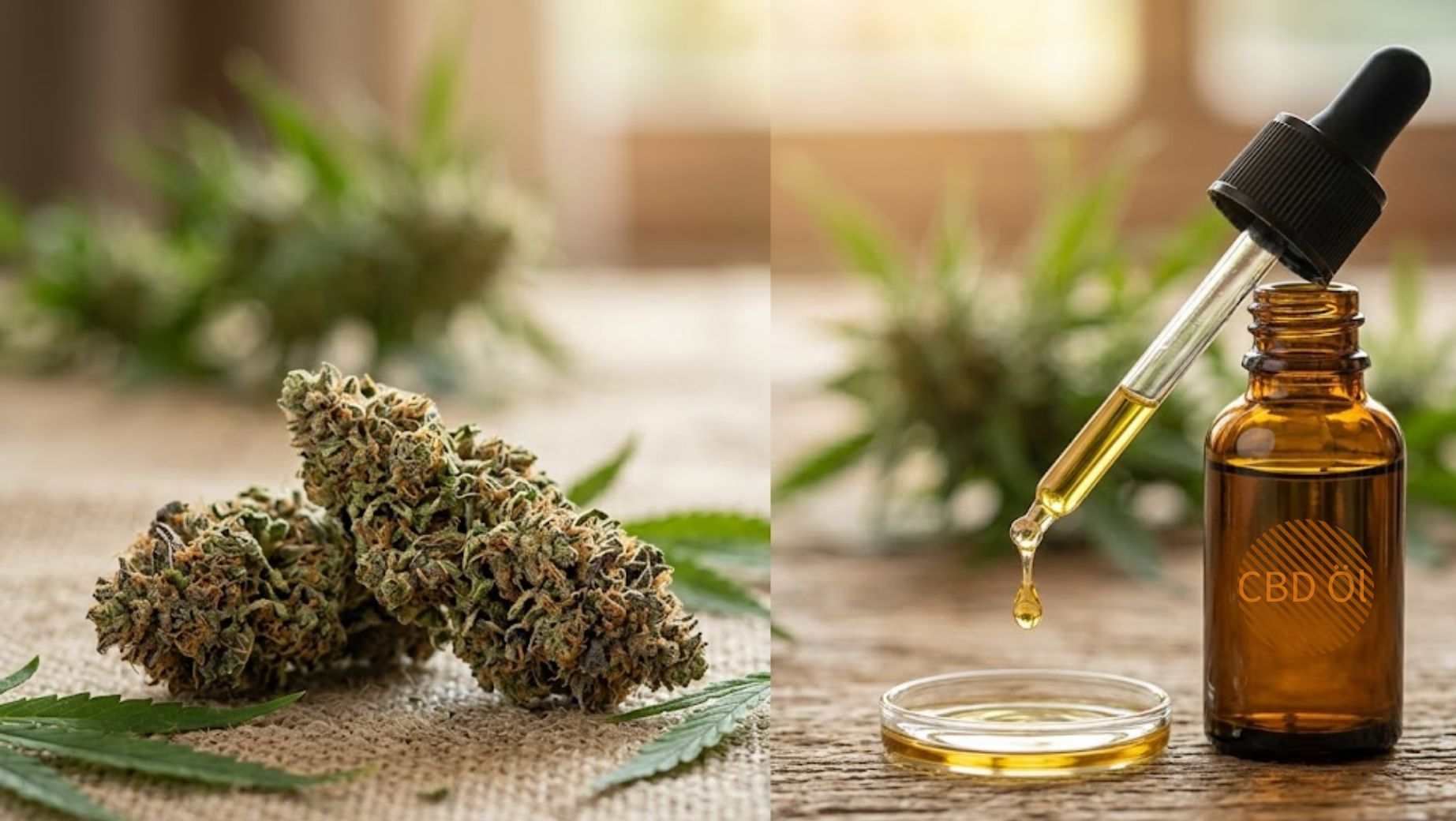 CBD Öl oder CBD Blüten was ist der Unterschied?