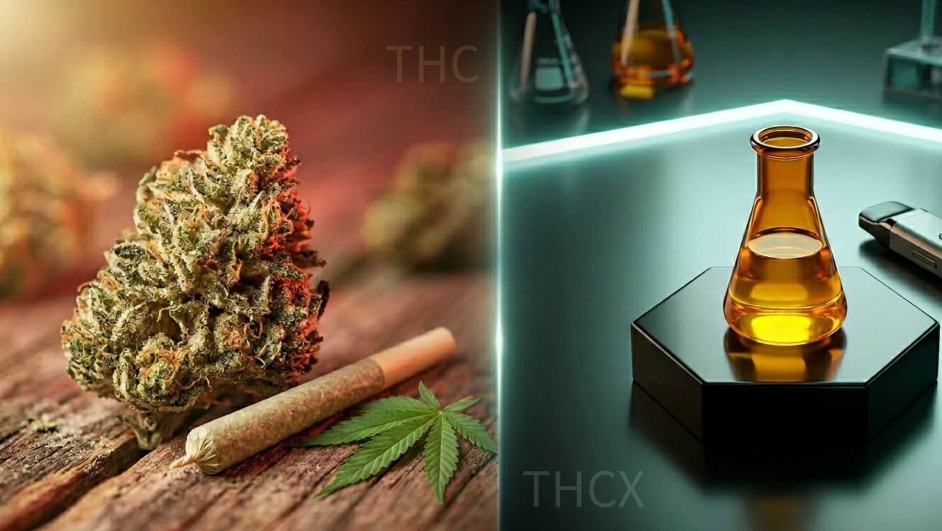 THCX vs. THC: Vergleich und wirkungen