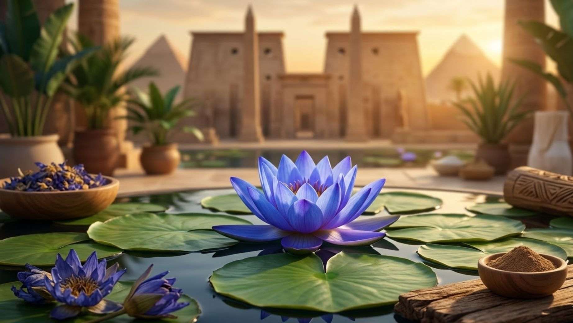 Was ist Blauer Lotus