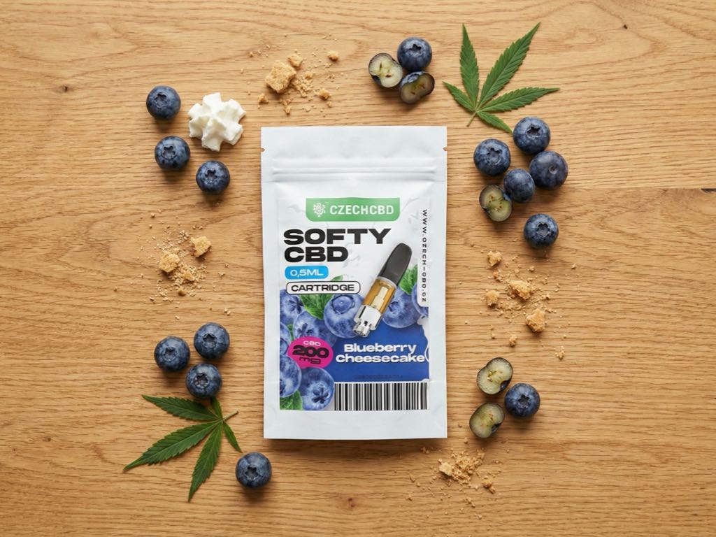 Softy CBD Cartridge Blueberry Cheesecake