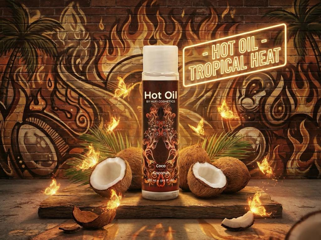 NUEI Coconut & Ginseng: Veganes Massageöl 100 ml