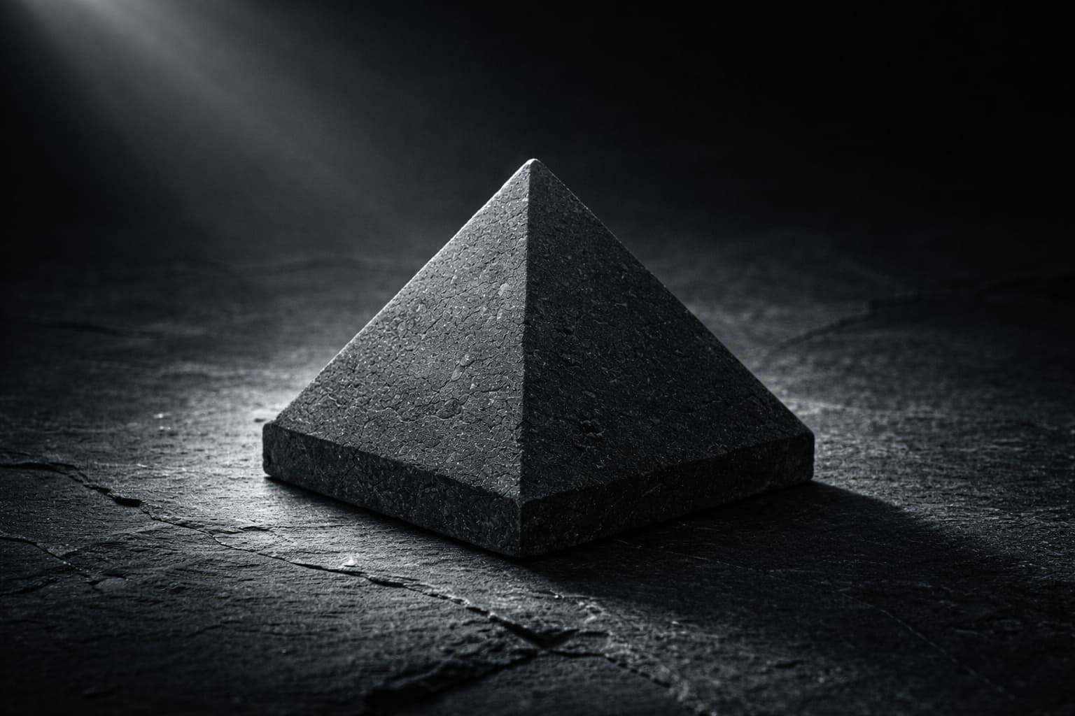 Shungit Pyramide 5 x 5 cm
