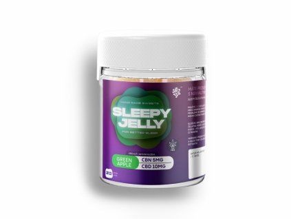 Sleepy Jelly Grüner Apfel – Die Kraft von CBN & CBD