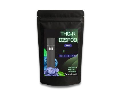 THC R vape pen Blueberry