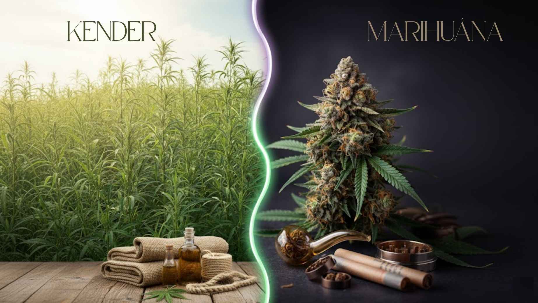 Mi a különbség a kender és a marihuána között?