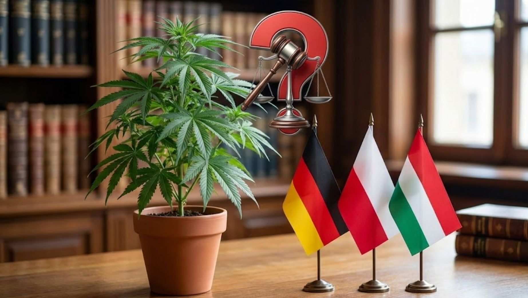 THC w Europie: Przepisy w Niemczech, Polsce i na Węgrzech (2025)