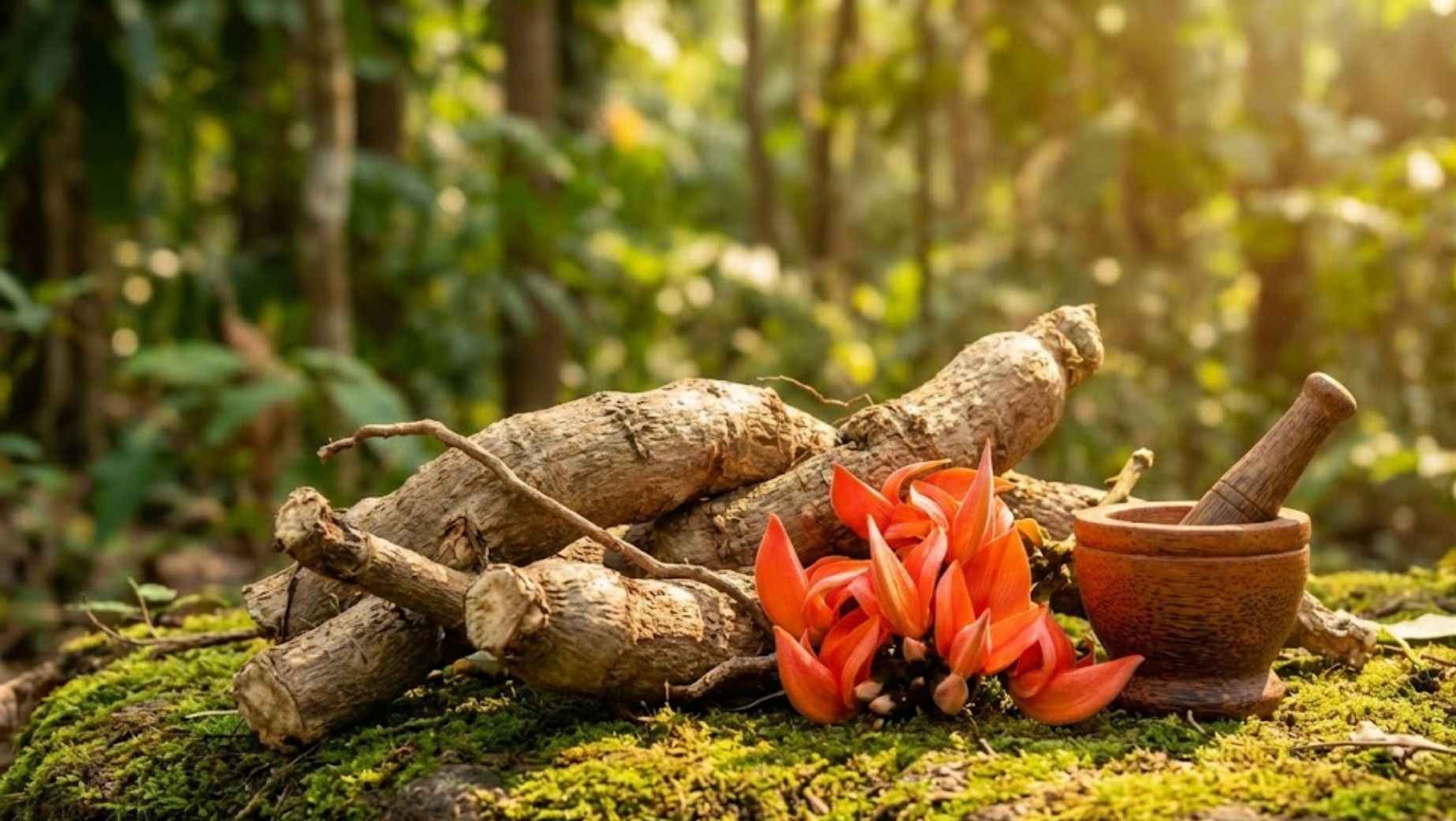 What is Butea superba and what are its effects?