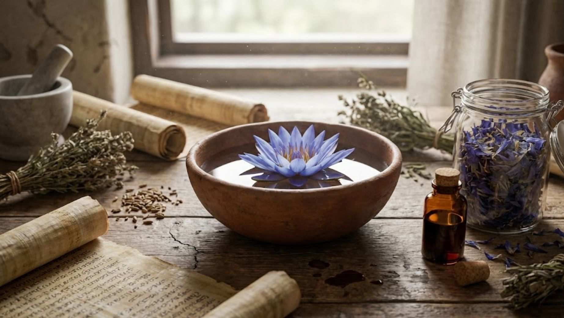 What is Blue lotus (Nymphae Caerulea)?