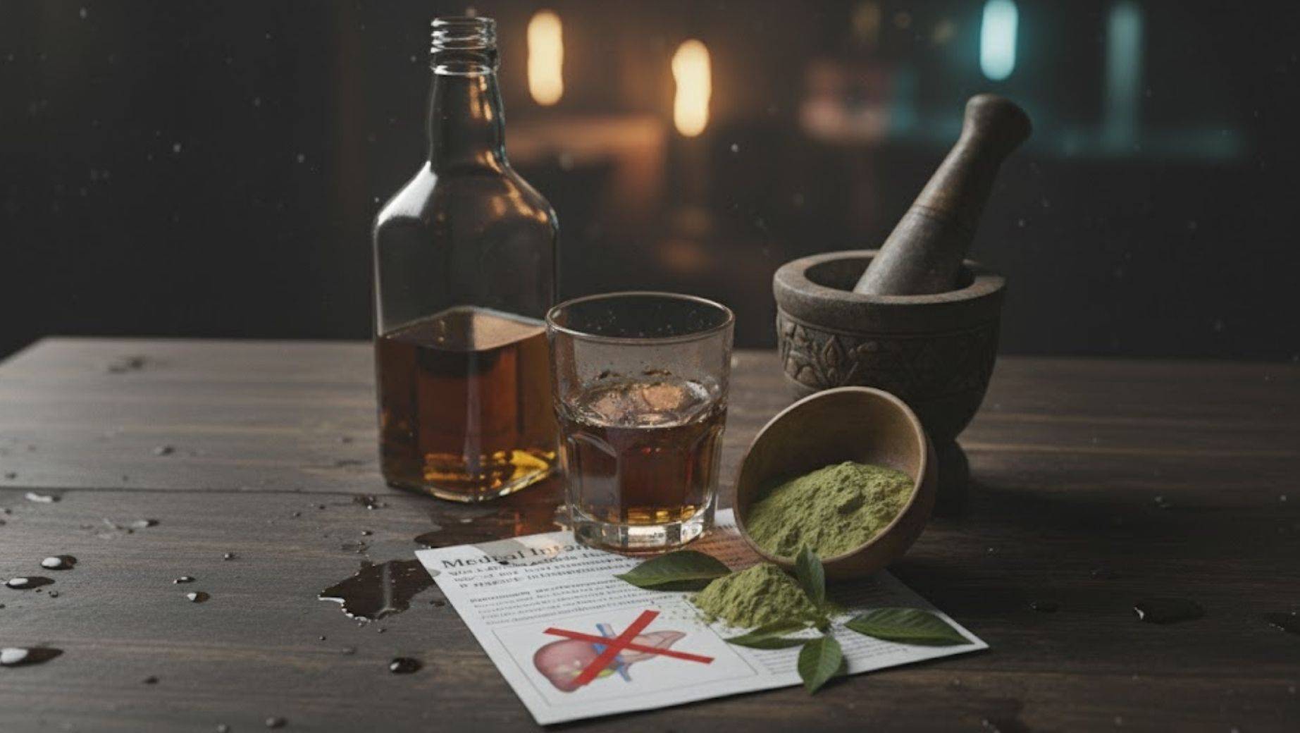 Keverhető-e a kratom alkohollal?