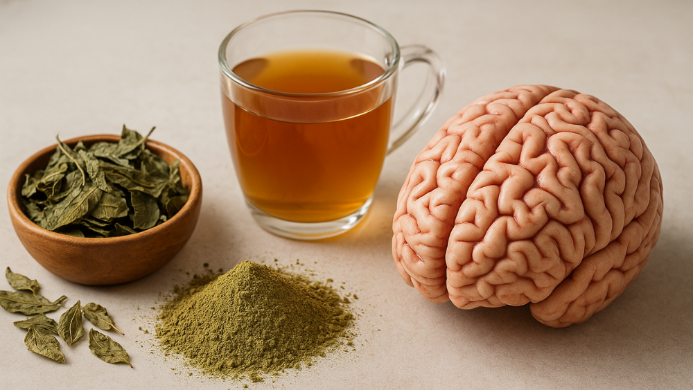 How does kratom affect the brain?