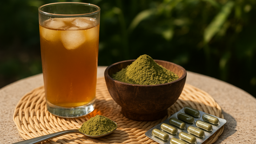 Kratom im Sommer: Wie man es an heißen Tagen sicher einnimmt
