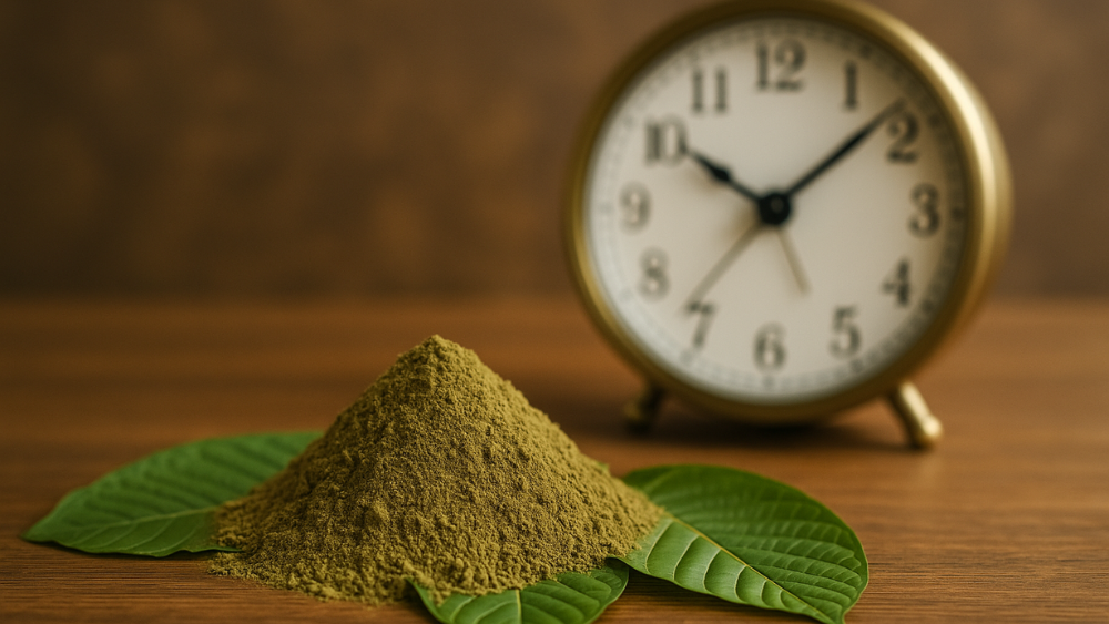 Mennyi ideig hat a kratom? A hatások időtartama a fajtától és az adagtól függően