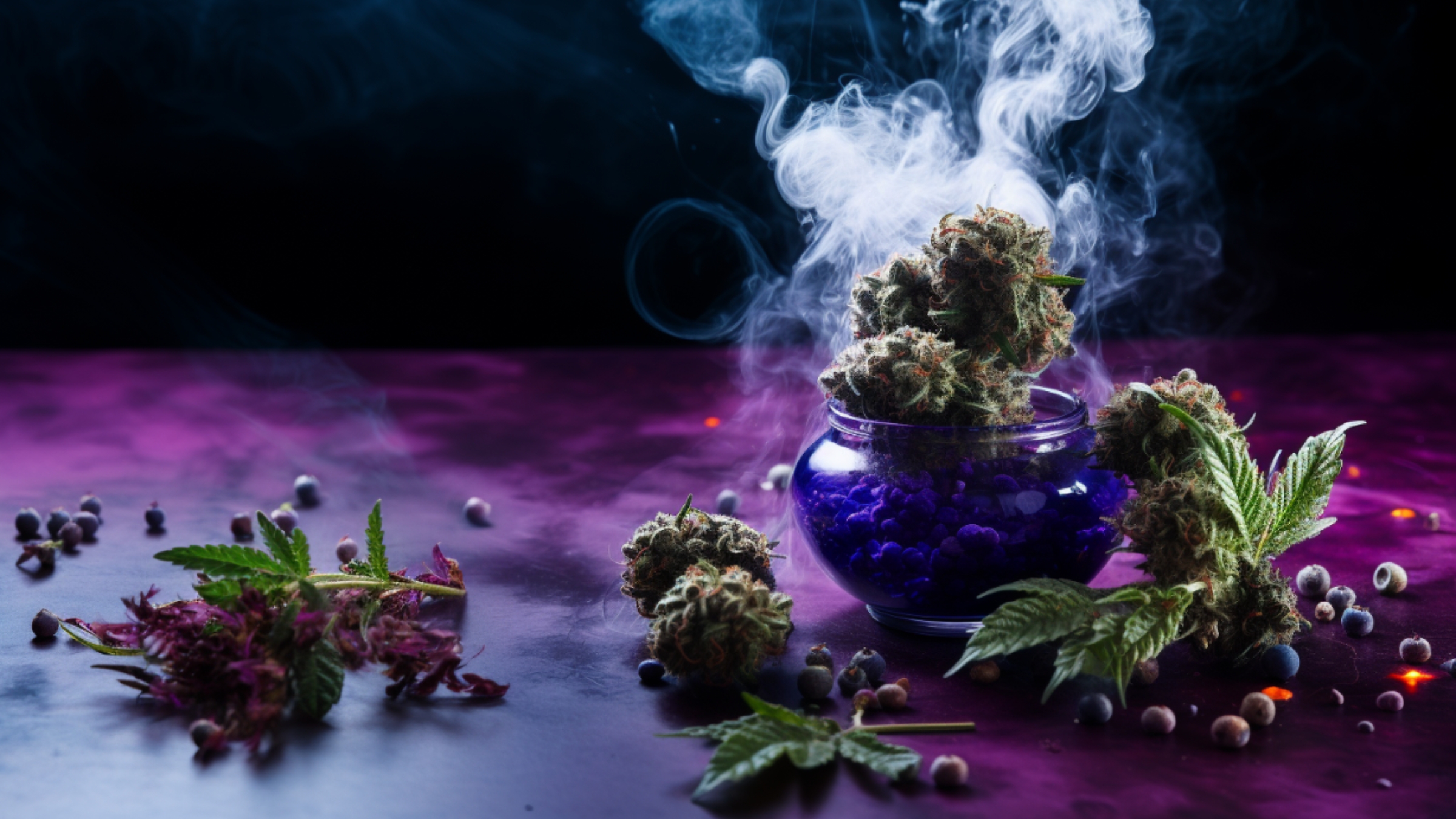 Blueberry Kush: Die traumhaften Tiefen der Cannabis-Glückseligkeit erforschen