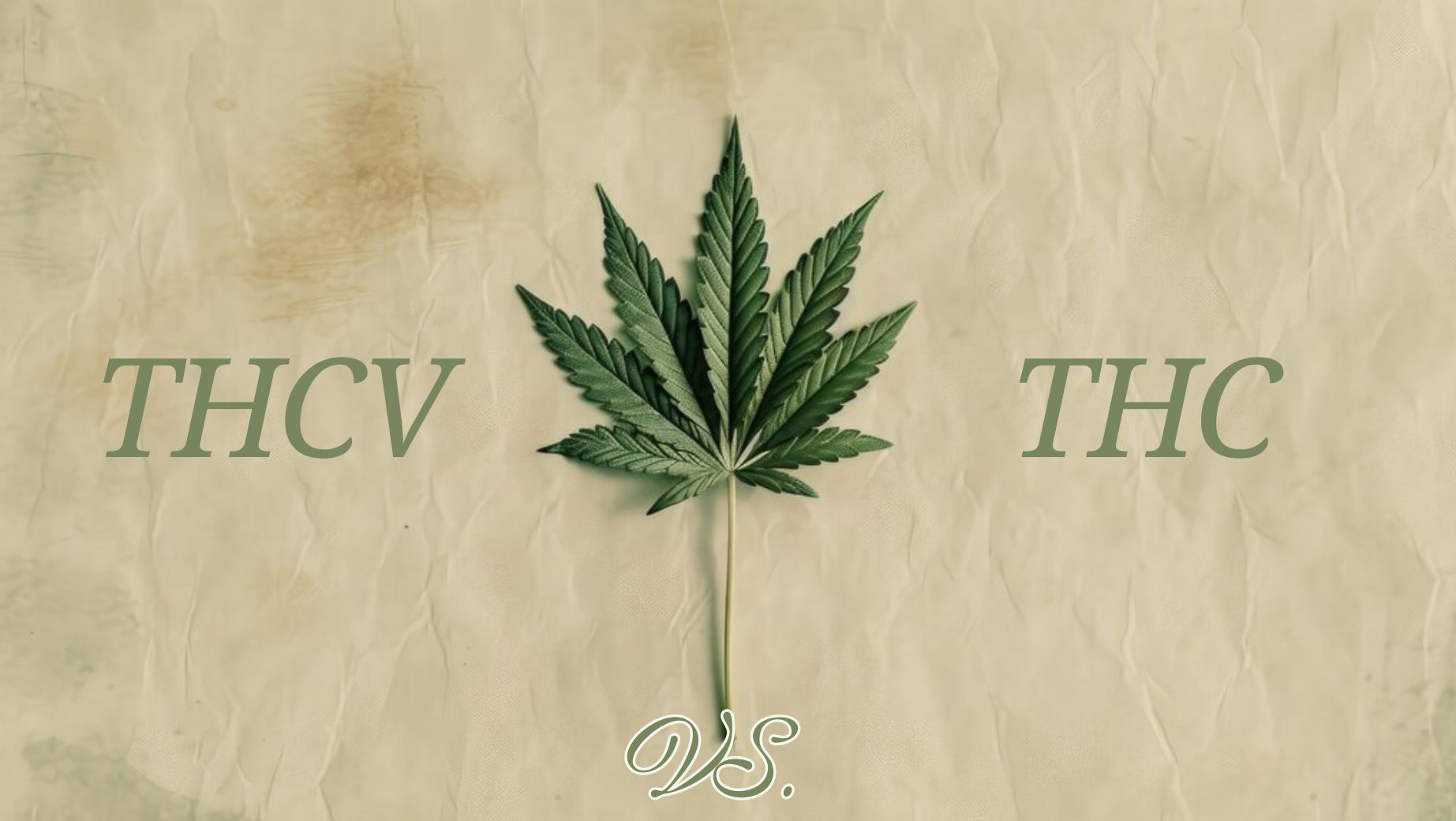 THCV vs. klassisches THC