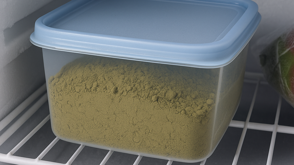 Czy zamrażanie kratomu ma sens?